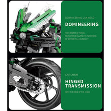 Load image into Gallery viewer, 2088PCS MOC Technic Speed Static H2 SX Se Racing Sports Motorcycle Motor Bike Model Toy Building Block Brick Gift Kids DIY Set New 1:5 Compatible Lego