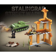 Load image into Gallery viewer, 435PCS Military WW2 Tank Figure Scene Model Toy Building Block Brick Gift Kids DIY Set New Compatible Lego