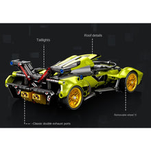 Load image into Gallery viewer, 883PCS MOC Technic Speed V12 Concept Racing Sports Car Model Toy Building Block Brick Gift Kids DIY Set New 1:18 Compatible Lego
