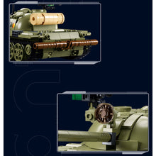 Load image into Gallery viewer, 604PCS Military WW2 3in1 T-54S 59S 55AS 69S MBT Medium Battle Tank Figure Model Toy Building Block Brick Gift Kids DIY Set New Compatible Lego