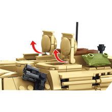Load image into Gallery viewer, 1326PCS Military WW2 M1A2 Abrams Main Battle Tank Figure Model Toy Building Block Brick Gift Kids DIY Set New Compatible Lego