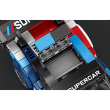 Load image into Gallery viewer, 385PCS MOC Technic Speed M4 Super Racing Sports Car Model Toy Building Block Brick Gift Kids DIY Set New Compatible Lego