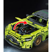 Load image into Gallery viewer, 1466PCS MOC Technic Speed Static Yellow AMG GT Super Racing Sports Car Model Toy Building Block Brick Gift Kids DIY Set New 1:14 Compatible Lego