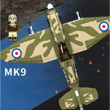 Load image into Gallery viewer, 526PCS MOC MK9 Spitfire Air Fighter Aircraft Figure Model Toy Building Block Brick Gift Kids DIY Set New 1:32 Compatible Lego