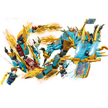 Load image into Gallery viewer, 736PCS MOC Dragon Riding Figure Model Toy Building Block Brick Gift Kids DIY Set New Compatible Lego