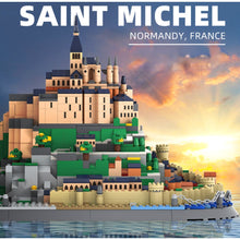 Load image into Gallery viewer, 1392PCS MOC City Street Architecture Mount Saint Michel in Normandy Model Toy Building Block Brick Gift Kids DIY Set New Display Compatible Lego
