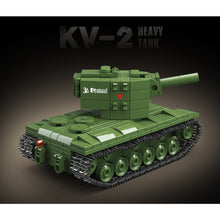 Load image into Gallery viewer, 472PCS Military WW2 KV-2 Heavy Battle Tank Figure Model Toy Building Block Brick Gift Kids DIY Set New 1:20