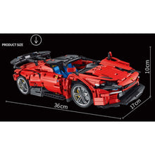 Load image into Gallery viewer, 1537PCS MOC Technic Speed Static FP3 Racing Sports Car Model Toy Building Block Brick Gift Kids DIY Set New 1:14 Compatible Lego