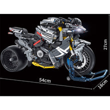 Load image into Gallery viewer, 2426PCS MOC Technic Speed Large B King Racing Sports Motorcycle Motor Bike Model Toy Building Block Brick Gift Kids DIY Set New 1:5 Compatible Lego