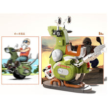 Load image into Gallery viewer, 585PCS MOC Technic Speed Cartoon Dragon Green Motorcycle Motor Bike Model Toy Building Block Brick Gift Kids DIY Set New Display Compatible Lego