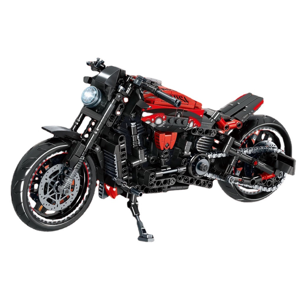 826PCS MOC Technic Speed Racing Sports NIGHT ROD SPECIAL