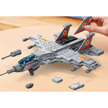 Load image into Gallery viewer, 258PCS MOC Military J-15 Flying Shark Flanker D Air Fighter Figure Model Toy Building Block Brick Gift Kids DIY Set New Compatible Lego