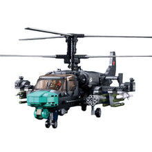 Load image into Gallery viewer, 913PCS Military WW2 KA-52 Helicopter Figure Model Toy Building Block Brick Gift Kids DIY Set New 1:30 Compatible Lego