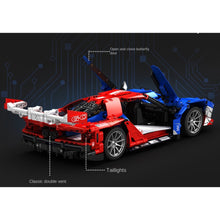 Load image into Gallery viewer, 1257PCS MOC Technic Speed Static GT22 Super Racing Sports Car Model Toy Building Block Brick Gift Kids DIY Set New 1:14 Compatible Lego