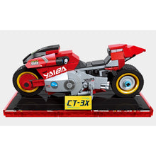 Load image into Gallery viewer, 241PCS MOC Technic Speed Comic KUSANAGI CT-3X Motorcycle Motor Bike Model Toy Building Block Brick Gift Kids DIY Set New With Stand Compatible Lego