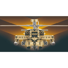 Load image into Gallery viewer, 651PCS Military WW2 Technic Boeing AH-64 Apache Helicopter Gunships Stand Model Toy Building Block Brick Gift Kids DIY Set New Compatible Lego