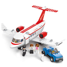 Load image into Gallery viewer, 275PCS MOC City Air Bus Aircraft Airplane Scene Figure Model Toy Building Block Brick Gift Kids DIY Compatible Lego