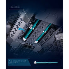 Load image into Gallery viewer, 838PCS Military WW2 J-35 Blue Shark Carrier Based Air Plane Aircraft Fighter Figure Model Toy Building Block Brick Gift Kids DIY Set New 1:44 Compatible Lego