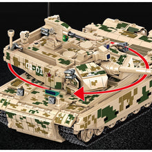 Load image into Gallery viewer, 1256PCS Military WW2 99A Main Battle Tank Figure Model Toy Building Block Brick Gift Kids DIY Set New Compatible Lego