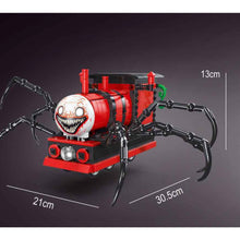 Load image into Gallery viewer, 649PCS MOC Game Charles Spider Monster Train Pull Back Model Toy Building Block Brick Gift Kids DIY Compatible Lego