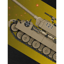 Load image into Gallery viewer, 899PCS MOC Military Panther Leopard Tank Figure Model Toy Building Block Brick Gift Kids DIY Set new 1:32 Compatible Lego