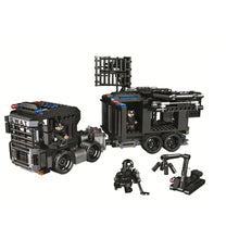 Load image into Gallery viewer, 771PCS MOC City SWAT Justice Vanguard Command Vehicle Truck Figure Model Toy Building Block Brick Gift Kids DIY Set New Compatible Lego