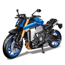 Load image into Gallery viewer, 2046PCS MOC Technic Speed Large GSX S1000 Racing Sports Motorcycle Motor Bike Model Toy Building Block Brick Gift Kids DIY Set New Compatible Lego