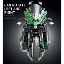 Load image into Gallery viewer, 2088PCS MOC Technic Speed Static H2 SX Se Racing Sports Motorcycle Motor Bike Model Toy Building Block Brick Gift Kids DIY Set New 1:5 Compatible Lego