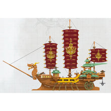 Load image into Gallery viewer, 1396PCS MOC Alcor Ship Warship Boat Model Toy Building Block Brick Gift Kids DIY Set New Display Compatible Lego