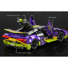 Load image into Gallery viewer, 588PCS MOC Technic Speed Aventador Super Racing Sports Car Model Toy Building Block Brick Gift Kids DIY Set New 1:18 Compatible Lego