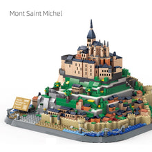 Load image into Gallery viewer, 1392PCS MOC City Street Architecture Mount Saint Michel in Normandy Model Toy Building Block Brick Gift Kids DIY Set New Display Compatible Lego
