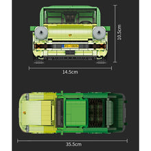 Load image into Gallery viewer, 1206PCS MOC Technic Speed 911 Classic Green Racing Sports Car Model Toy Building Block Brick Gift Kids DIY Set New 1:14 Compatible Lego