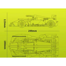 Load image into Gallery viewer, 883PCS MOC Technic Speed V12 Concept Racing Sports Car Model Toy Building Block Brick Gift Kids DIY Set New 1:18 Compatible Lego