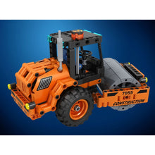 Load image into Gallery viewer, 369PCS MOC Technic City Construction Road Roller Compactor Model Toy Building Block Brick Gift Kids DIY Compatible Lego