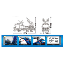 Load image into Gallery viewer, 332PCS MOC City Police Equipment Vehicle Truck Figure Model Toy Building Block Brick Gift Kids DIY Set New Compatible Lego