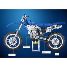 Load image into Gallery viewer, 474PCS MOC Technic Speed KTM Dirt Motor Bike Motorcycle Model Toy Building Block Brick Gift Kids DIY Set New 1:6 Compatible Lego