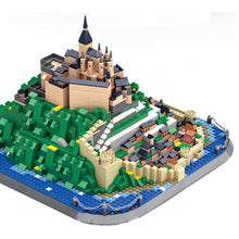 Load image into Gallery viewer, 1392PCS MOC City Street Architecture Mount Saint Michel in Normandy Model Toy Building Block Brick Gift Kids DIY Set New Display Compatible Lego