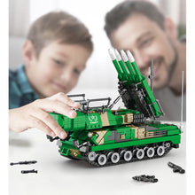 Load image into Gallery viewer, 1258PCS Military WW2 BUK-M1 Anti Aircraft Missile Truck Tank Figure Model Toy Building Block Brick Gift Kids DIY Set New Compatible Lego