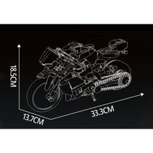 Load image into Gallery viewer, 842PCS MOC Technic Speed Racing Sports R1M Motorcycle Motor Bike Model Toy Building Block Brick Gift Kids DIY Compatible Lego