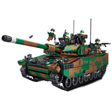 Load image into Gallery viewer, 1406PCS Military WW2 Leopard 2 Main Battle Tank Figure Model Toy Building Block Brick Gift Kids DIY Set New Compatible Lego