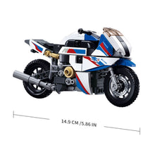 Load image into Gallery viewer, 242PCS MOC Technic Speed S1000R Racing Sports Motorcycle Motor Bike Model Toy Building Block Brick Gift Kids DIY Set New 1:12 Compatible Lego