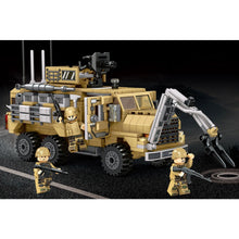 Load image into Gallery viewer, 620PCS Military WW2 Cougar Armoured Vehicle Truck 6x6 Figure Model Toy Building Block Brick Gift Kids DIY Set New Compatible Lego