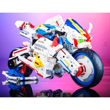 Load image into Gallery viewer, 1055PCS MOC Technic Speed Cartoon RX-78 Racing Sports Motorcycle Motor Bike Model Toy Building Block Brick Gift Kids DIY Set New Compatible Lego