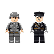 Load image into Gallery viewer, 492PCS Military WW2 Karl Morser Carronade Figure Model Toy Building Block Brick Gift Kids DIY Set New Compatible Lego