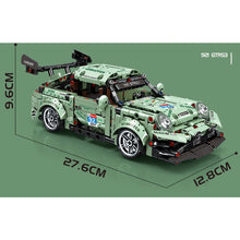 Load image into Gallery viewer, 612PCS MOC Technic Speed Pull Back 911 GT3 Super Racing Sports Car Model Toy Building Block Brick Gift Kids DIY Set New 1:24 Compatible Lego