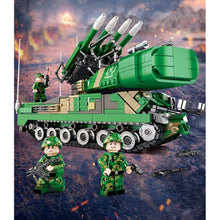 Load image into Gallery viewer, 1258PCS Military WW2 BUK-M1 Anti Aircraft Missile Truck Tank Figure Model Toy Building Block Brick Gift Kids DIY Set New Compatible Lego