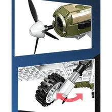 Load image into Gallery viewer, 526PCS MOC MK9 Spitfire Air Fighter Aircraft Figure Model Toy Building Block Brick Gift Kids DIY Set New 1:32 Compatible Lego