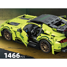 Load image into Gallery viewer, 1466PCS MOC Technic Speed Static Yellow AMG GT Super Racing Sports Car Model Toy Building Block Brick Gift Kids DIY Set New 1:14 Compatible Lego