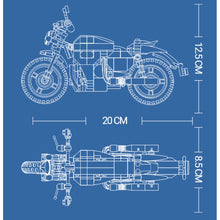 Load image into Gallery viewer, 285PCS MOC Technic Speed Rock 300 Motor Bike Motorcycle Model Toy Building Block Brick Gift Kids DIY Compatible Lego