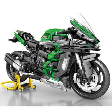 Load image into Gallery viewer, 2088PCS MOC Technic Speed Static H2 SX Se Racing Sports Motorcycle Motor Bike Model Toy Building Block Brick Gift Kids DIY Set New 1:5 Compatible Lego